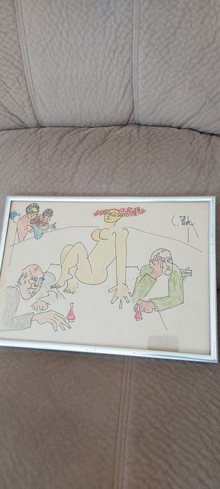 Grafica veche,semnate autori consacrați.