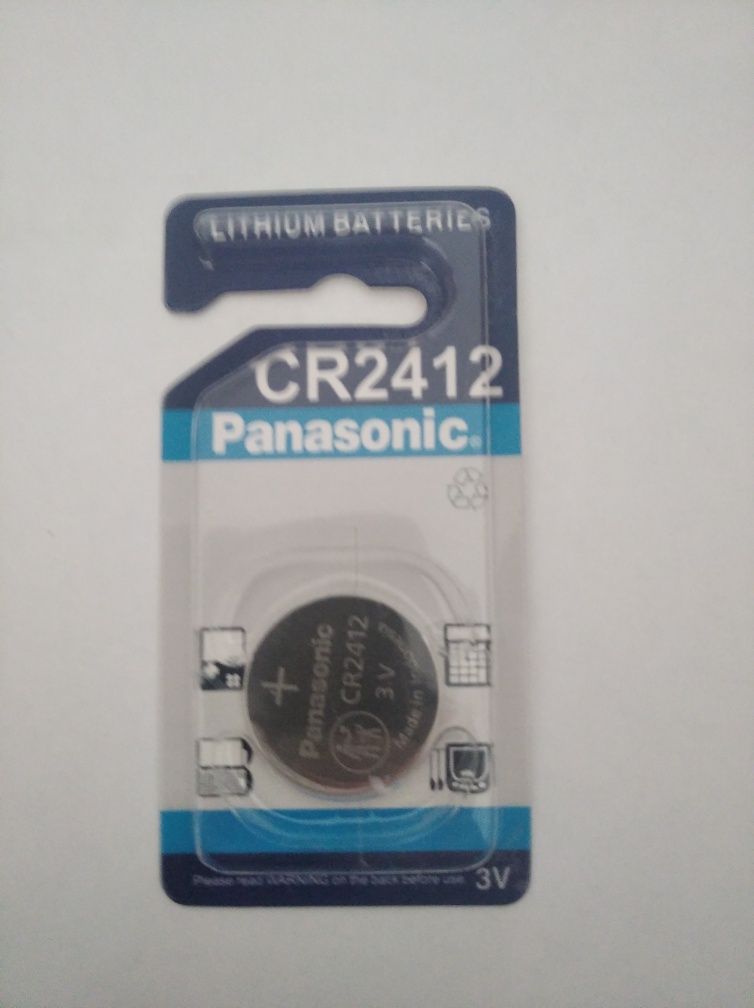 Батарейка CR2412 Panasonic для Автобрилков
