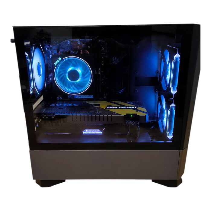 Геймърски Компютър gtx1070ti ryzen 5 3600 6 ядрен