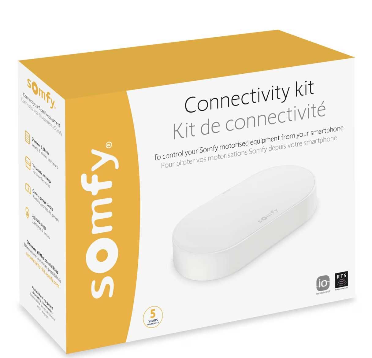 Somfy Connectivity Kit pentru conectarea echipamentelor din locuinta