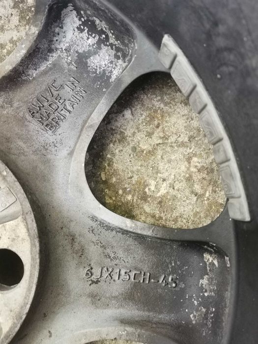 Оригинални джанти 15" 4х100  от  Rover