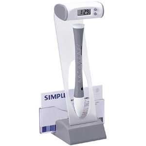 Ручка на магнитной подставке с часами