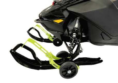 Set Carucioare Ajustabile Manipulare Snowmobil Sno-X Ski Protec