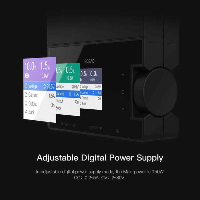 ISDT 608AC смарт зарядно 200W AC DC за LiPo LiIon NiMH