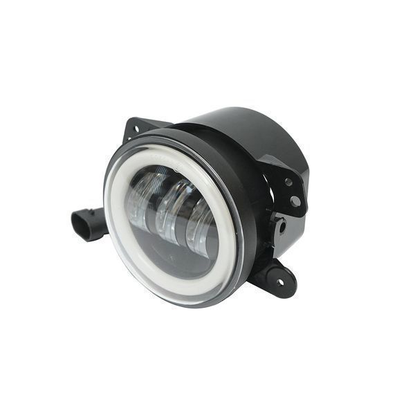 Комплект 2 лампи с 6 led-а 10-60v 30w с дневна светлина тип angel eyes