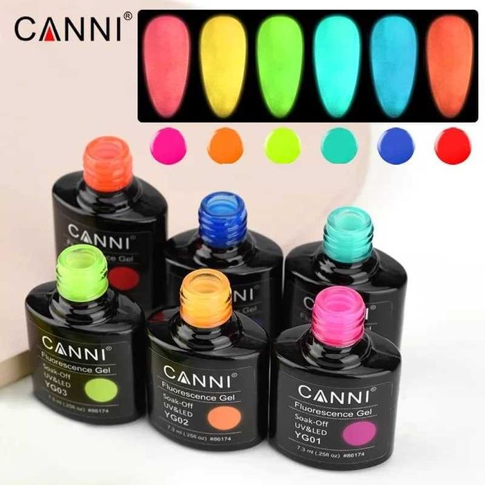 Canni гел лак Fluorescence Gel