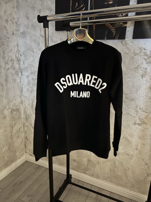 Bluza/Pulover Barbati Dsquared Negru & Alb!