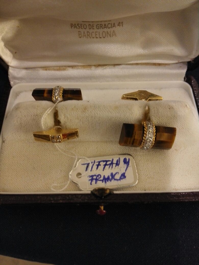Vand butoni aur originali Tiffany&Co Franta