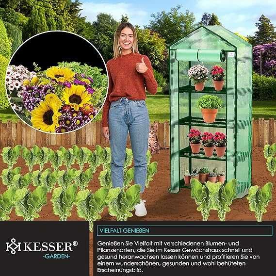 KESSER® Premium 4-етажна оранжерия
