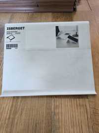Suport pentru tabletă IKEA Isberget, alb, 25 cm lățime