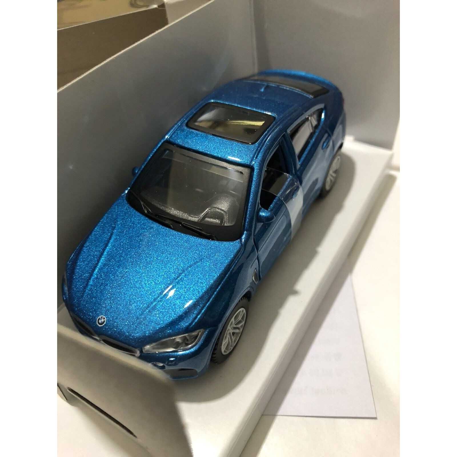 Masinuta Diecast Metal Pullback Car BMW X6 M scara 1:41