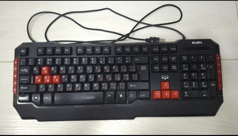 Клавиатура SVEN GS-9000

Клавиатура Sven GS-9000, производ