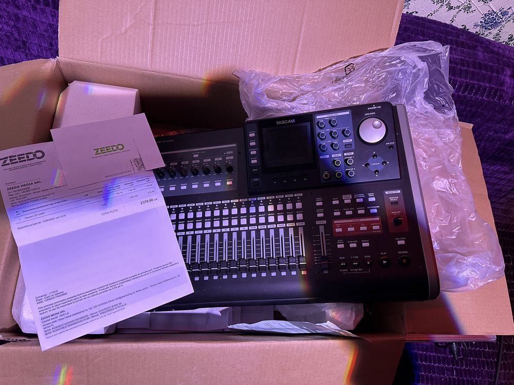 Mixer Multirack  Tascam DP 24 SD