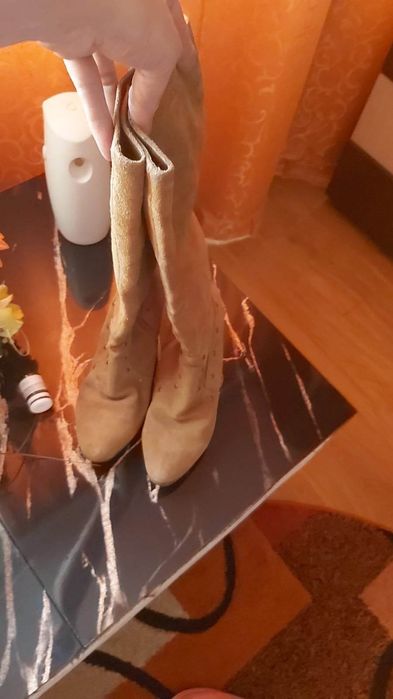 Cizme din piele naturala