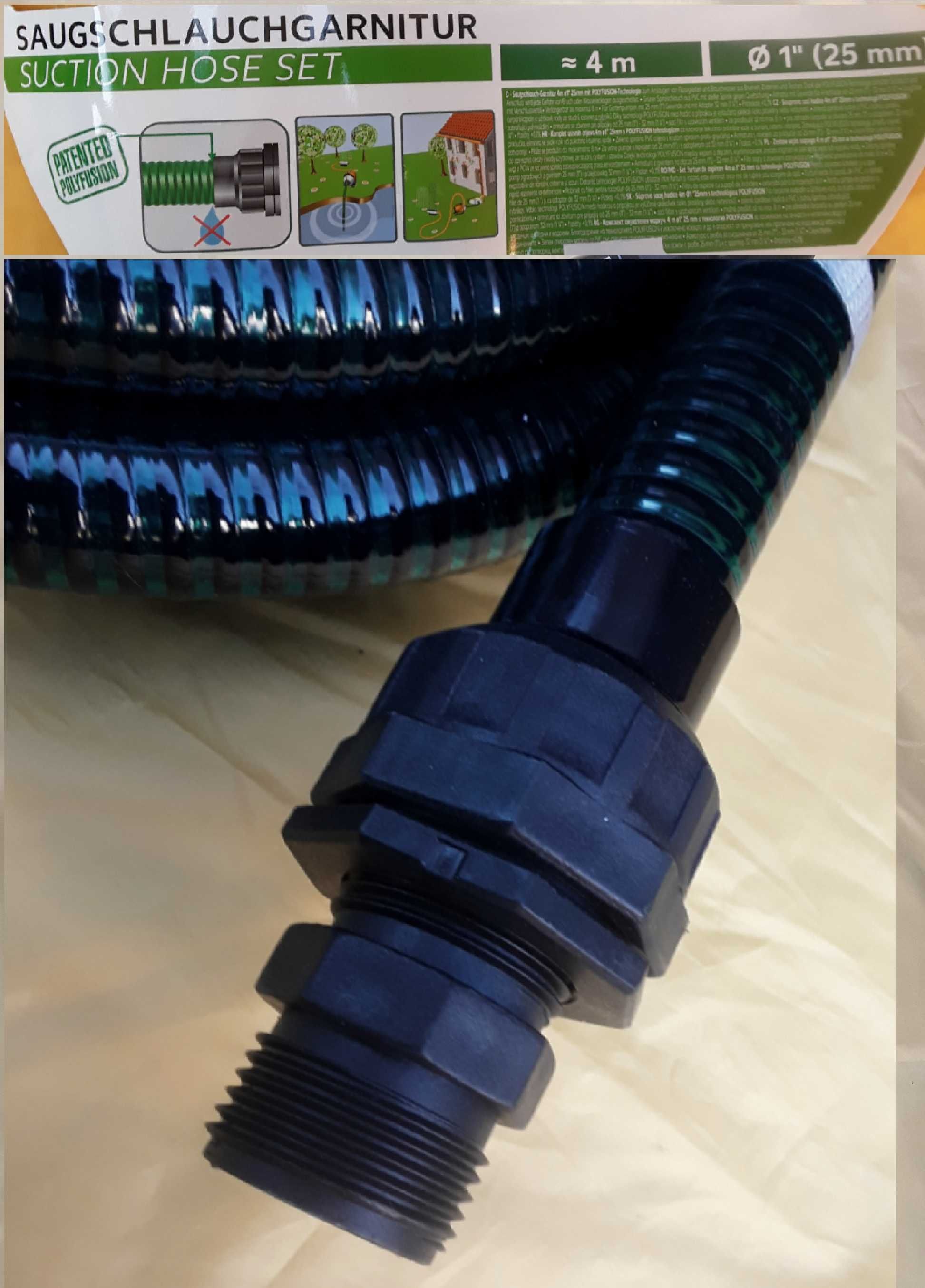 Furtun aspiratie 1 " - 25mm lungime 4m cu sorb si filtru - 90 Lei