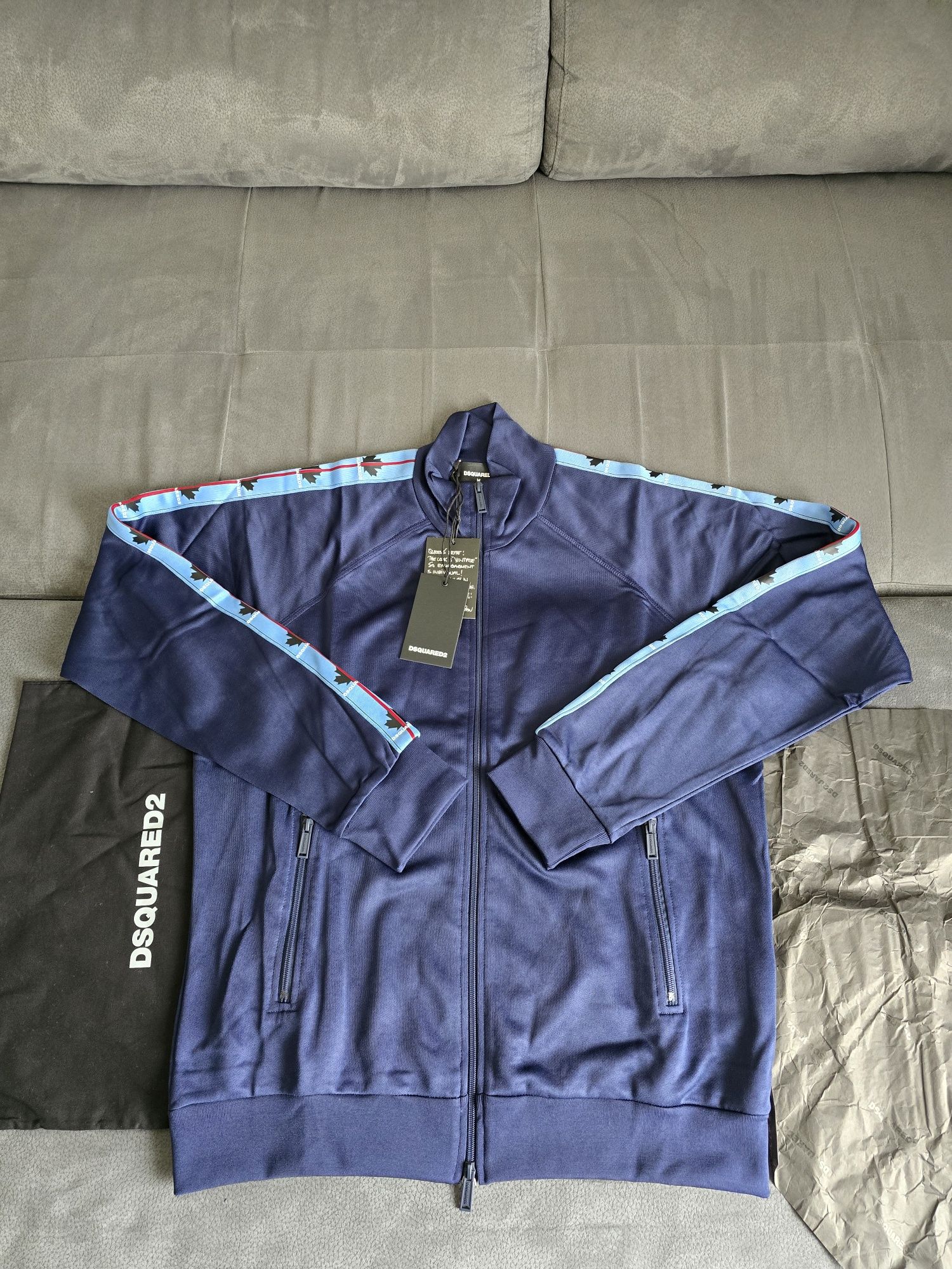 Dsquared Екип Retro tape track jacket & track pants