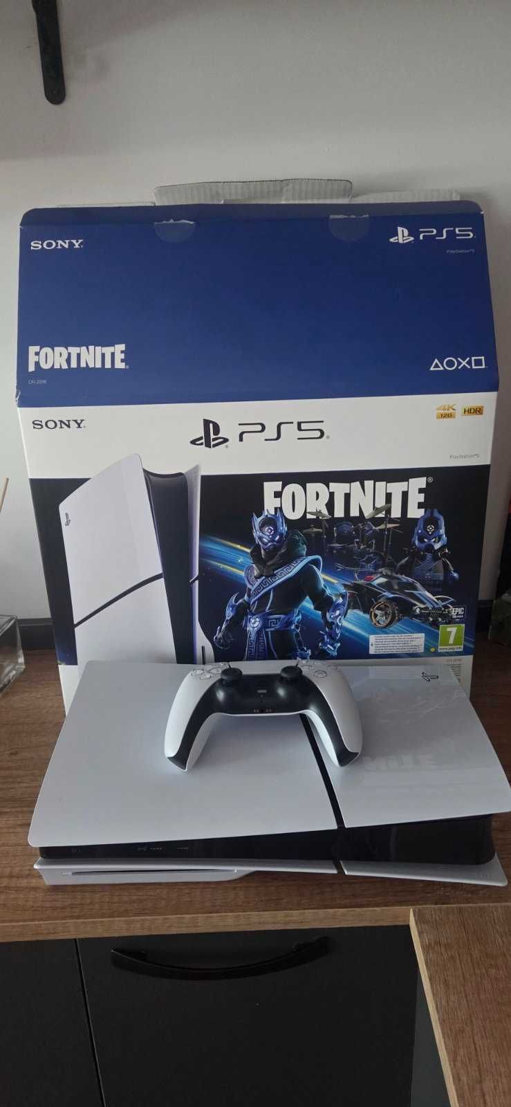 Playstation 5 SLIM DISC EDITION Плейстейшън слим конзола PS5 джойстик