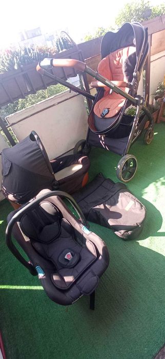 Бебешка количка 3в1 Kikkaboo Bali