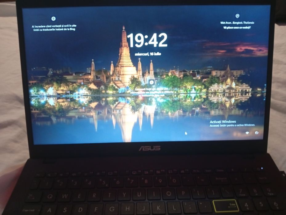 Laptop Asus VivoBook E510MA, 15.6” FHD, Intel Celeron N4020, 16GB RAM