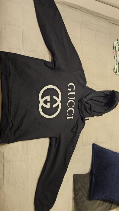 Hanorac negru Gucci marime XL