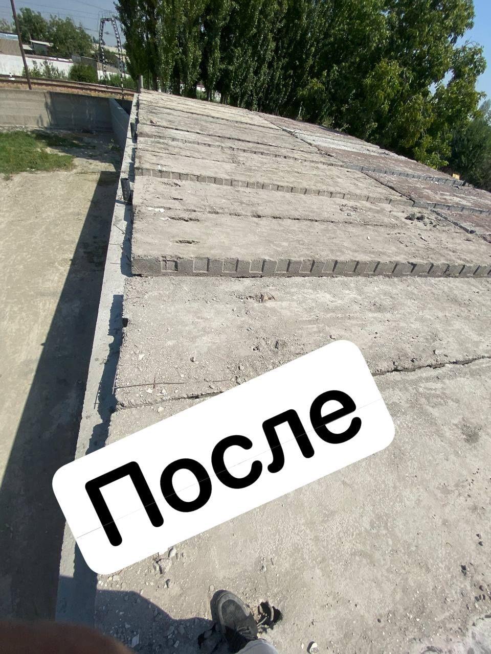 Beton plitalar o‘rnatish