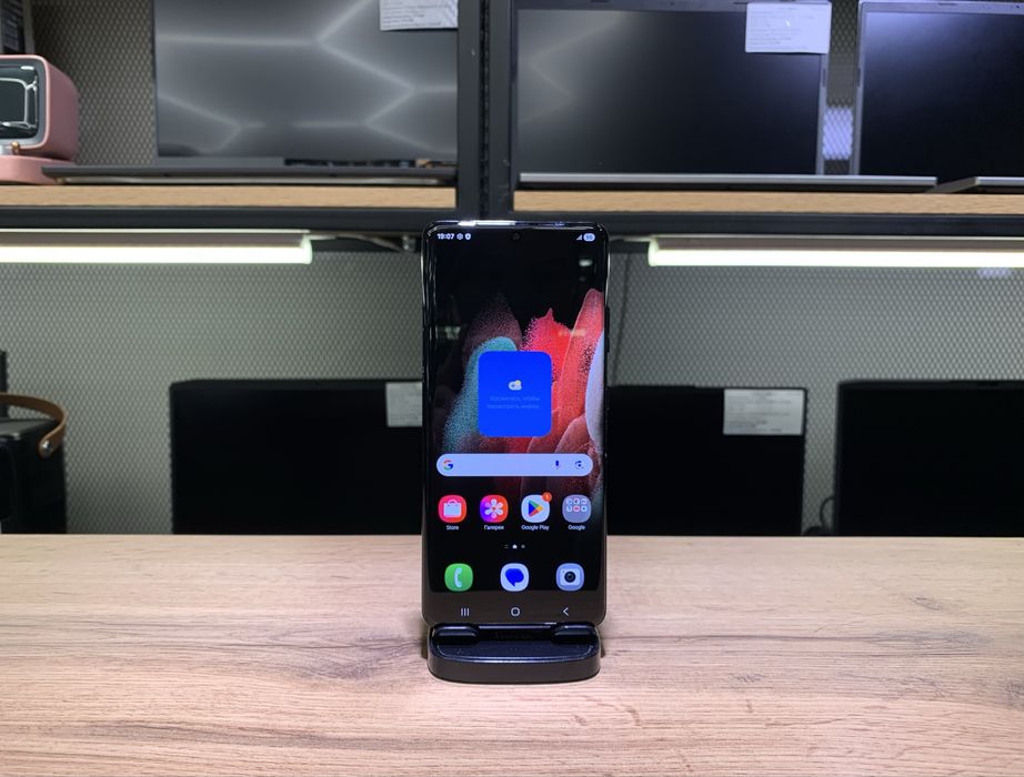 Samsung S21 Ultra 5G, 12/128 GB, черный, 10836/А10