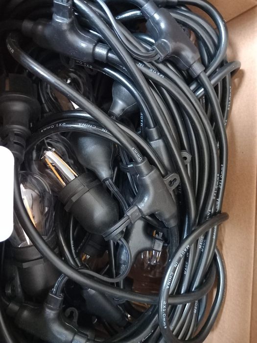 Bec ghirlanda cu led, pentru terase