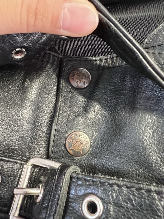 Pantaloni moto piele Dainese talie 39-40