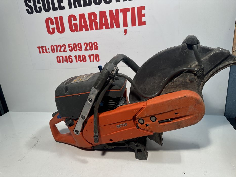 Husqvarna K750 drujba taiat asfalt beton borduri pavele stihl bosch