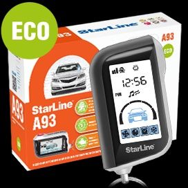 Сигнализация с автозапуском Starline a93 2can2lin с установкой.