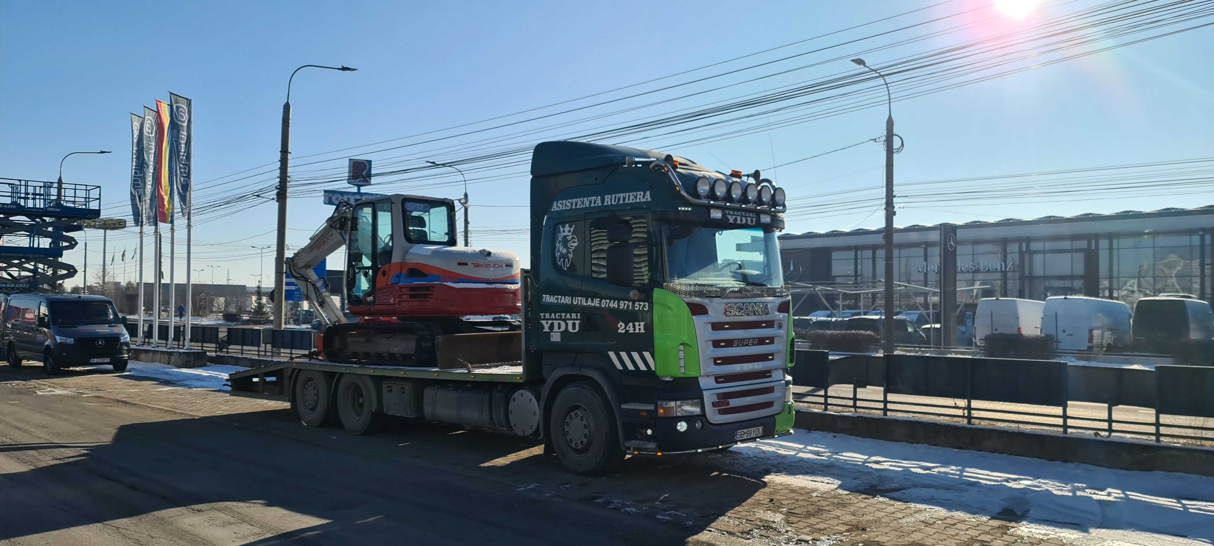 Tractari auto/ autoutilitare/utilaje