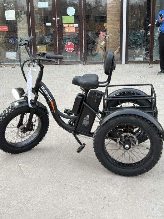 Гепард электроный велосипед Кугоо Дави Лепард