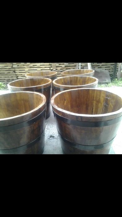 Дървени саксий по ваш избор