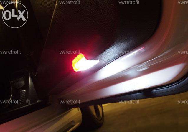 Kit 4 beco leduri ultra bright albe pentru lampile avertizare usi 3D