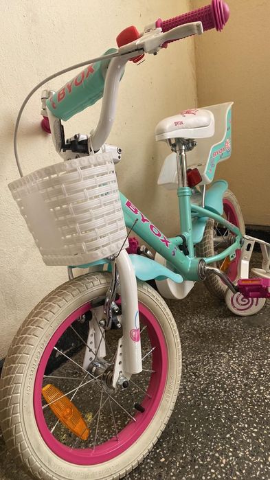 Byox детски велосипед с помощни гуми Cupcake (16 инча)