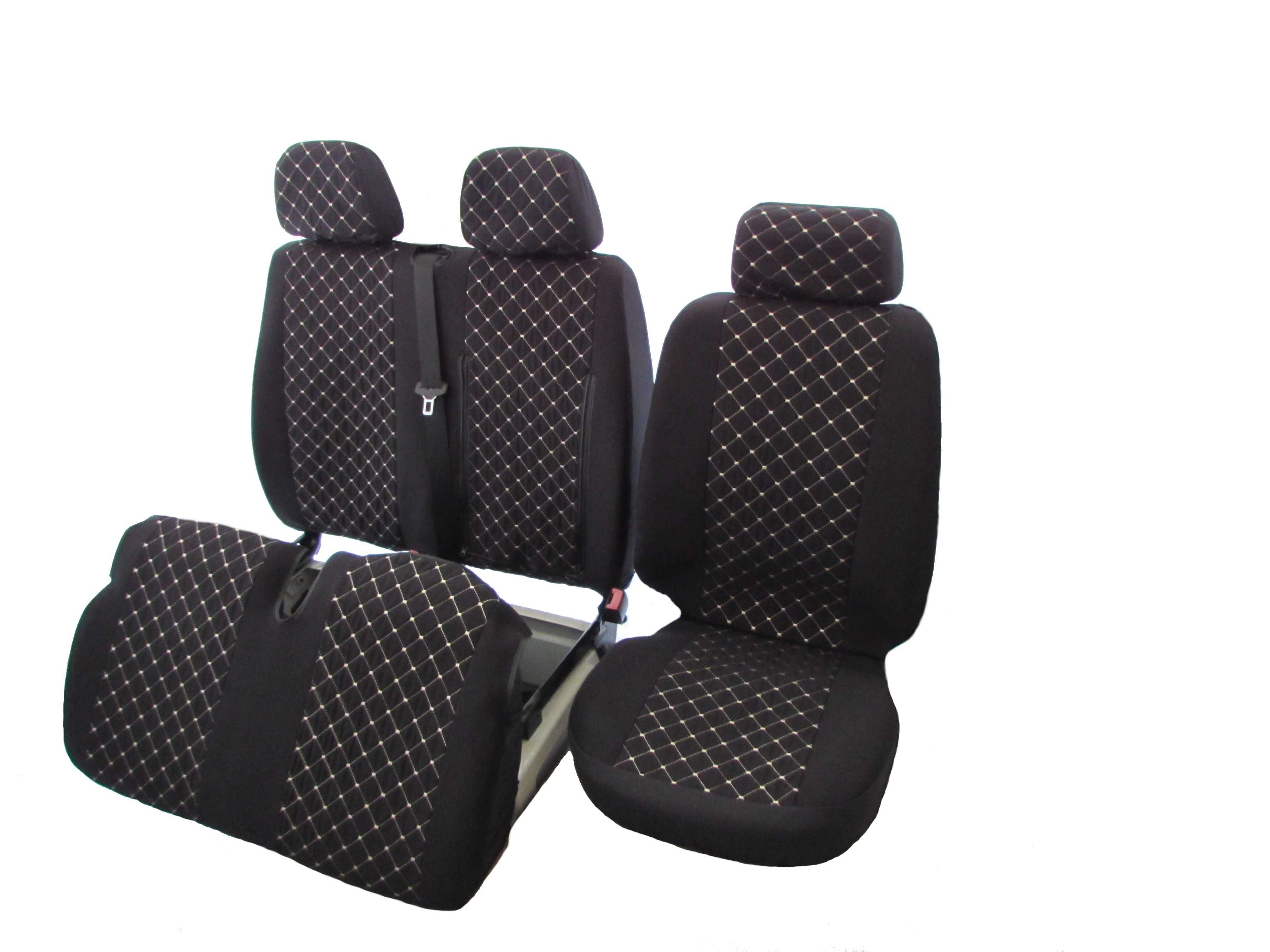 Калъфи за седалки 2+1 за Дукато Боксер Джъмпер Ducato Peugeot Jumper