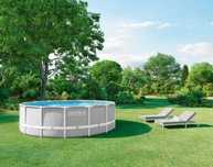Piscina 457 x 122 cadru metalic