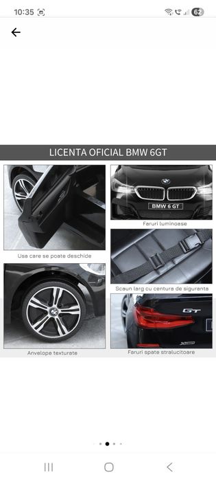 Masinuta electrica pentru copii