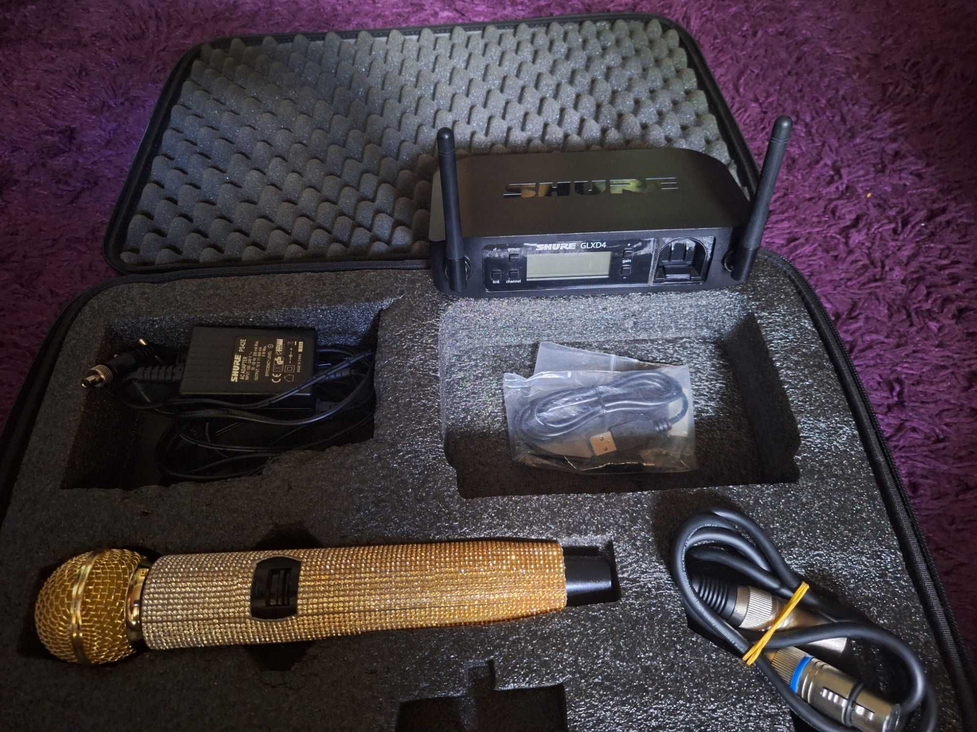 Microfon wireless Shure GLXD4/SM58A