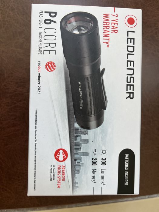 Lanterna Led Lenser P6 Core