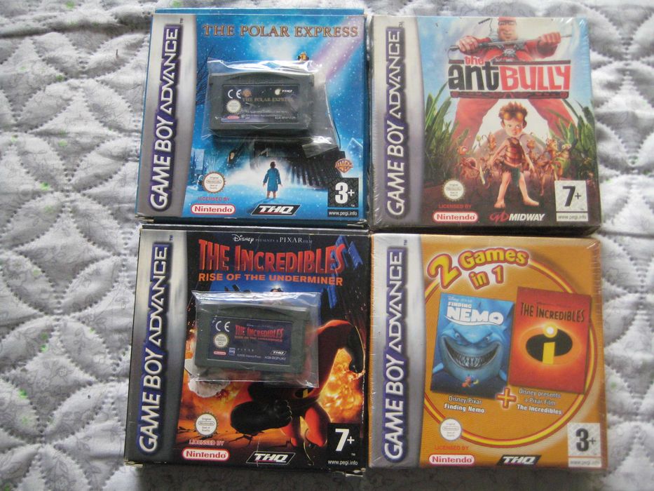 Продавам оригинални игри за Nintendo GBA