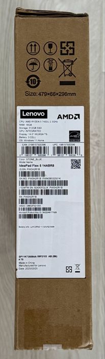 Laptop Lenovo IdeaPad Flex 5 14ABR8 Ryzen 5 7430U 16GB 512GB Touch 14”