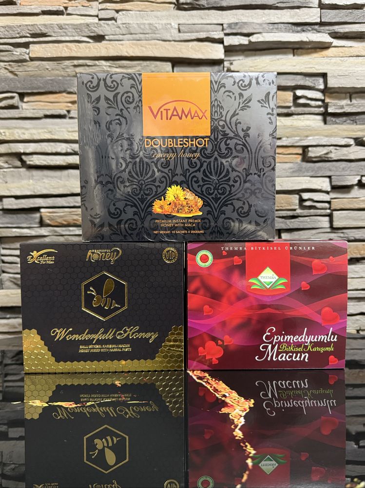 Magiun turcesc 240g - Epimedyumlu Macun - Miere afrodisiaca - plicuri