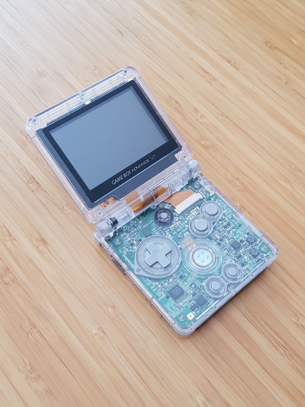 Nintendo Gameboy Advance SP Transparent
