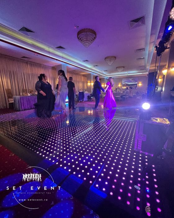 Ring de dans LED dedicat evenimentelor deosebite – DANCE FLOOR - WOW