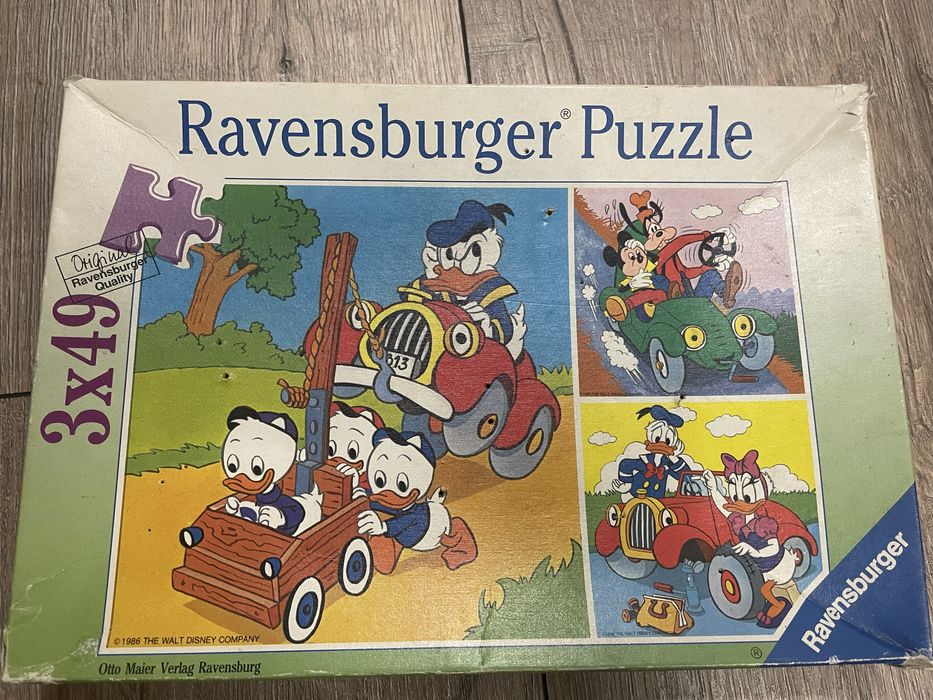 Детски пъзели ravensburger & disney