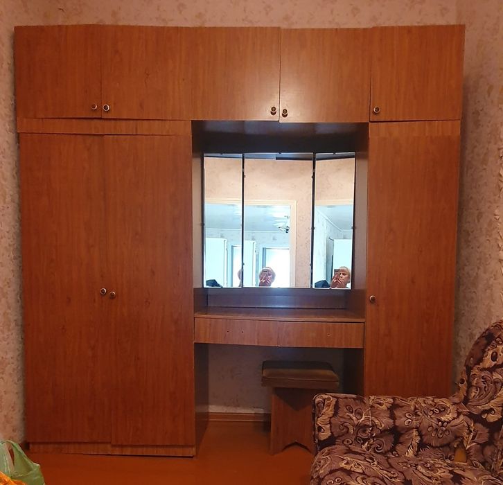 Шкаф с зеркалом 215см*220см
