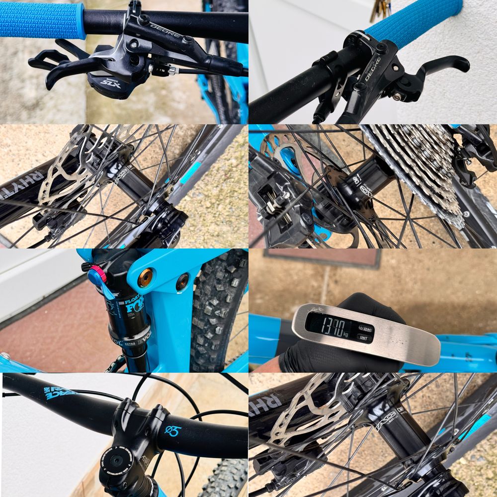 Bicicletă MTB Full Suspension CARBON-CUBE 140,27.5,FOX, XT Deore, disc