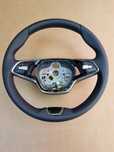 Volan piele perforata Skoda Kodiaq Karoq Octavia Scala Kamiq Superb