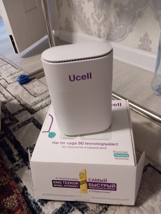 Router simsiz 5G Ucell simkartada ishlaydi